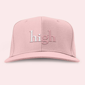 NEA Pink Flat Bill Hat